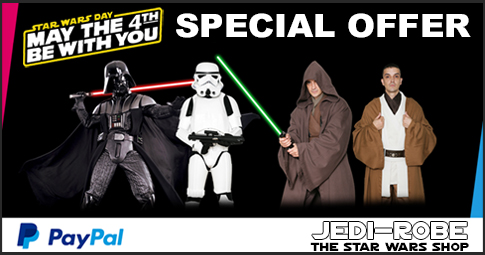 PayPal and Jedi-Robe Special Offer
