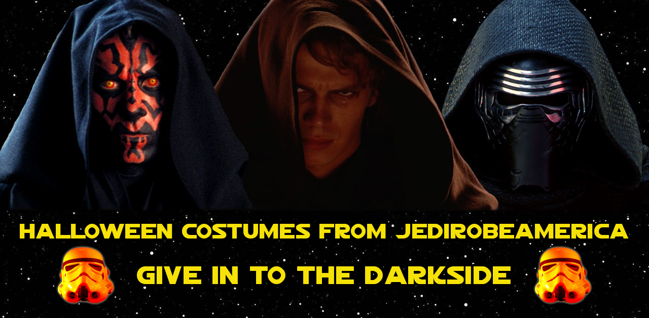 Give In To The Darkside Halloween 2017 at JediRobeAmerica.com