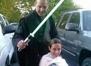 Anakin Sith Costume and Padme Amidala Review from Carrie