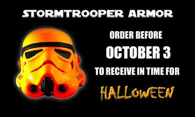 Star Wars Halloween Stormtrooper Armor orders 2021