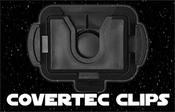 Star Wars Covertec Lightsaber Belt Clips available at www.Jedi-Robe.com - The Star Wars Shop
