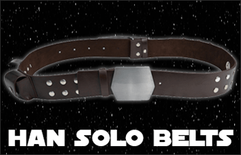 Star Wars Han Solo Belt and Holsters available at www.Jedi-Robe.com - The Star Wars Shop