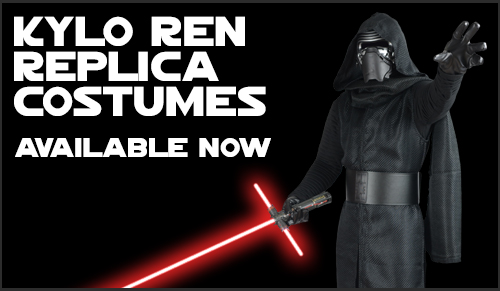 Star Wars The Force Awakens Kylo Ren Replica Costumes available at www.JediRobeAmerica.com