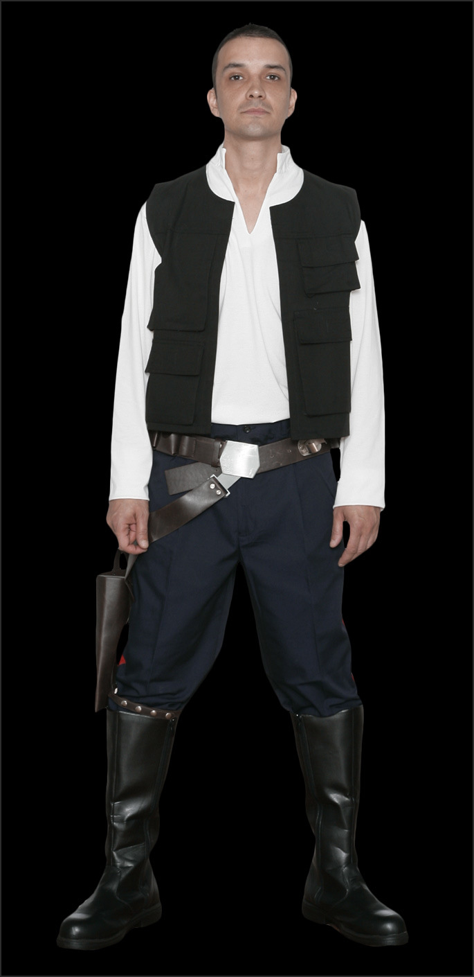 Star Wars Han Solo Replica Costumes available at www.JediRobeAmerica.com