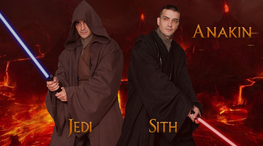 Halloween 2017 Anakin Skywalker costumes from JediRobeAmerica.com