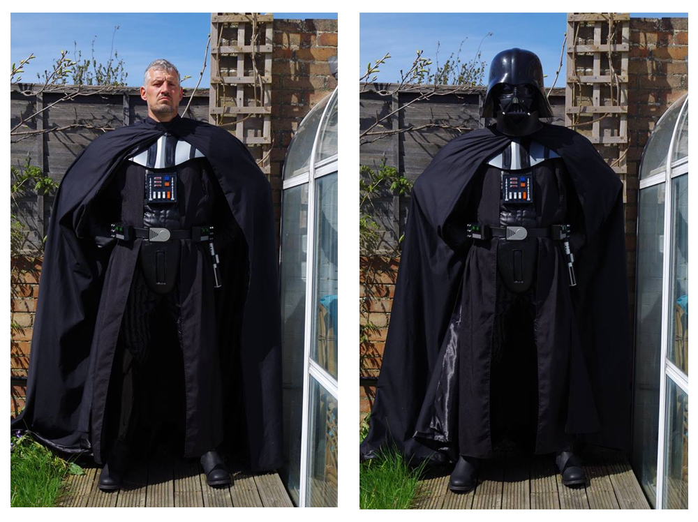 Details about   CUSTOM Made Star Wars Darth Vader Cosplay Costume the top undersuit and pants 
