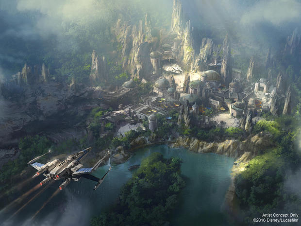 Star Wars Land concept art