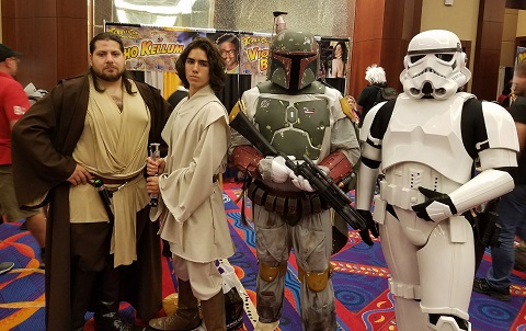 Jedi Robe costumes at Terrificon