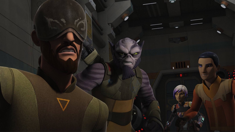 Star Wars Rebels Ghost crew