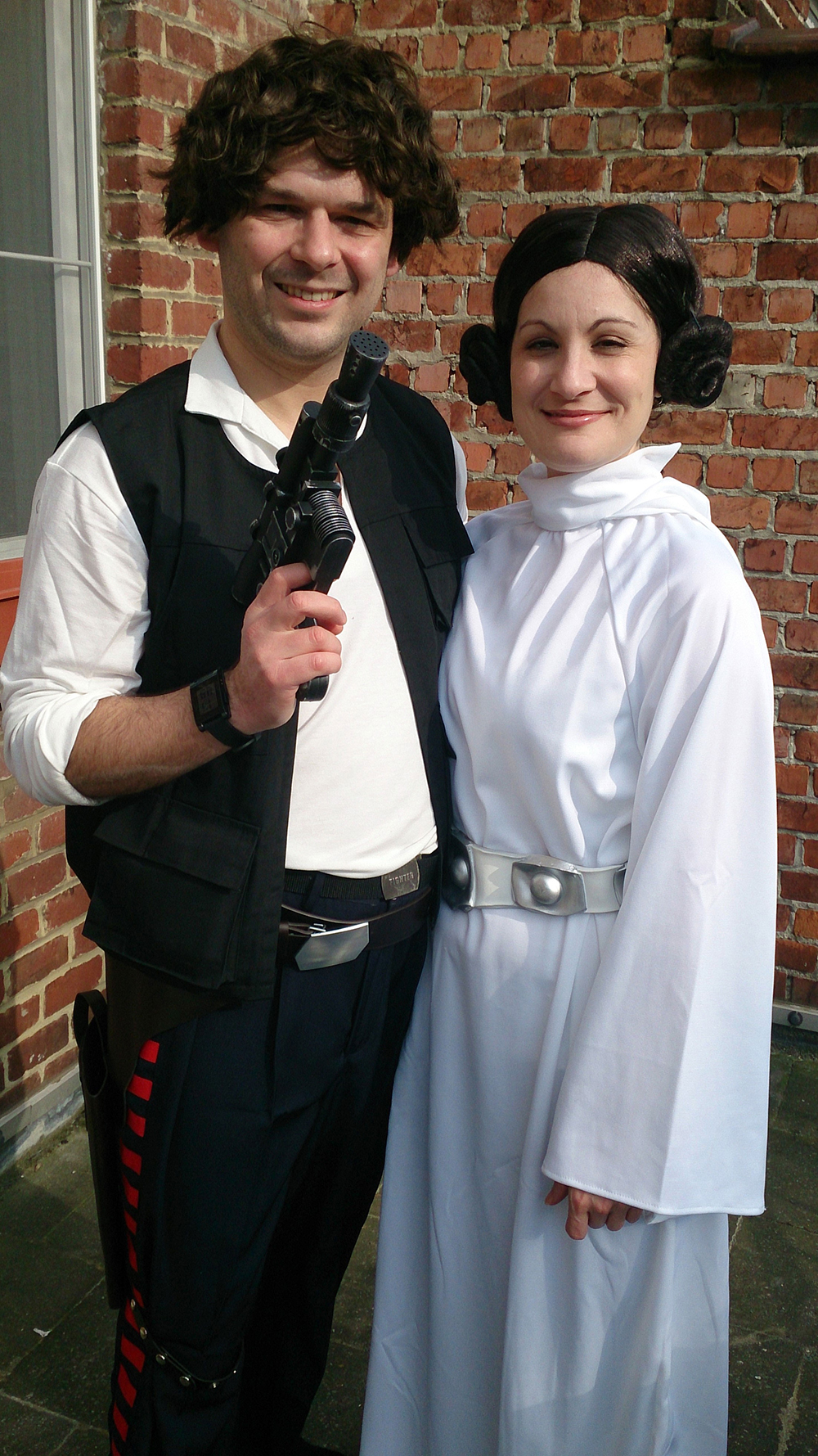 Han Solo and Princess Leia Costume Review from April