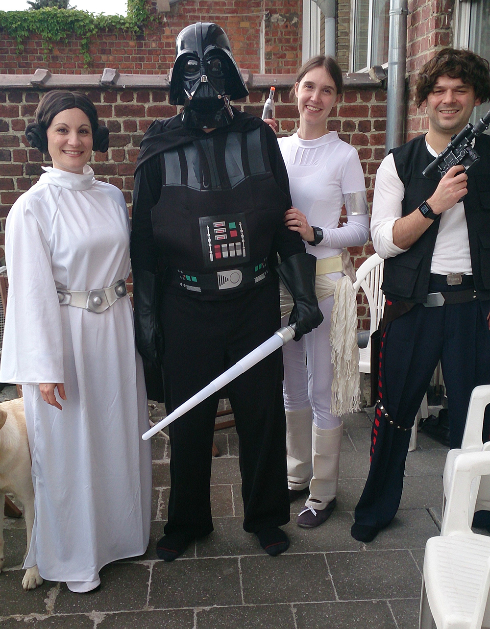 Han Solo and Princess Leia Costume Review from April