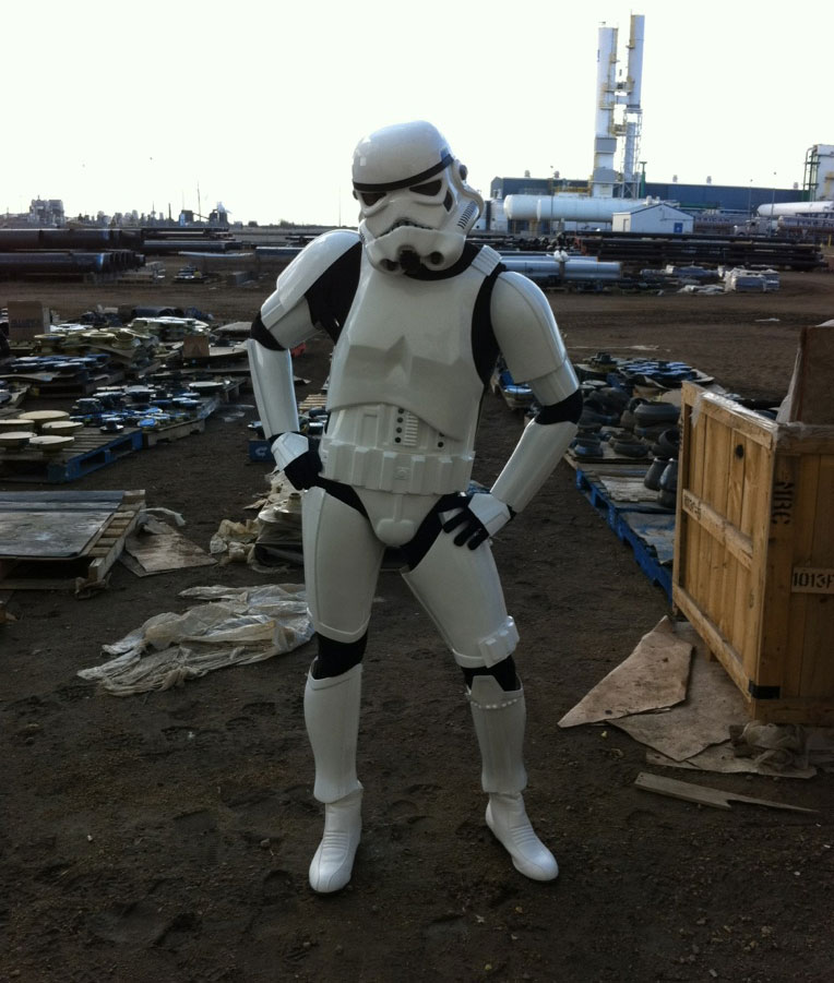 Stormtrooper customer costume armor review