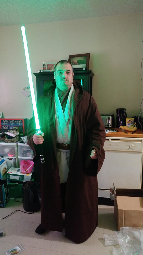 Hugh Obi-Wan Kenobi Tunic Dark Brown Robe Replica Review