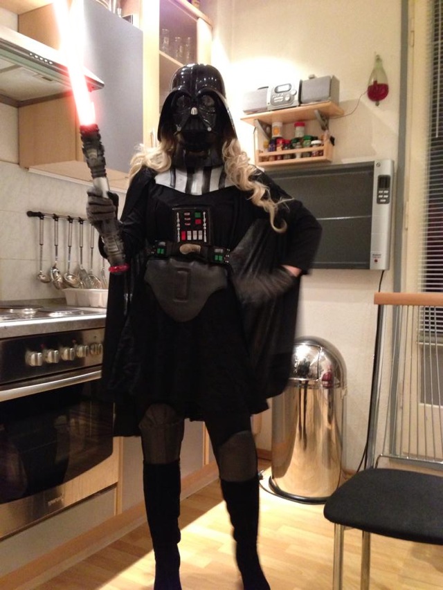 girl darth vader costume