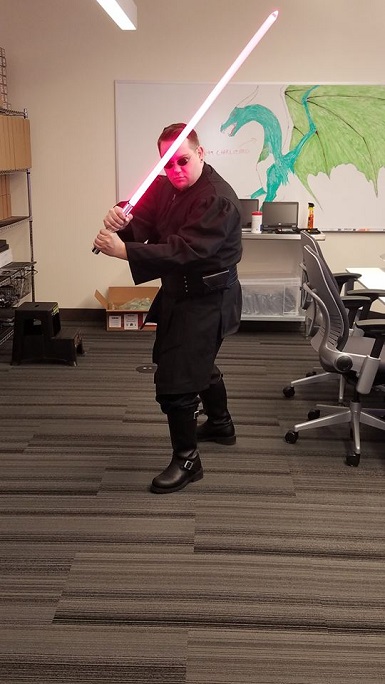 luke barton replica darth maul costume review