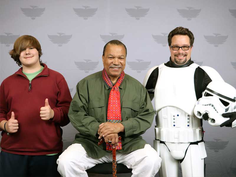 Stormtrooper Armor Review from Mark Brisbane Billy Dee Williams Lando Calrissian