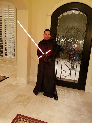 victor ramos replica kylo ren lightsaber costume review jedirobeamerica