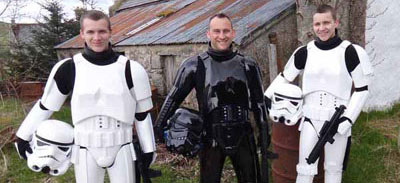 Iain Stormtrooper shadowtrooper armor jedirobeamerica costume review