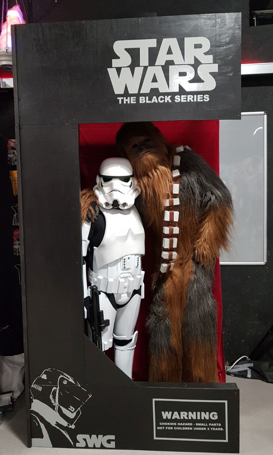 Team SWG Stormtrooper Replica Armor Costume Review Chewbacca
