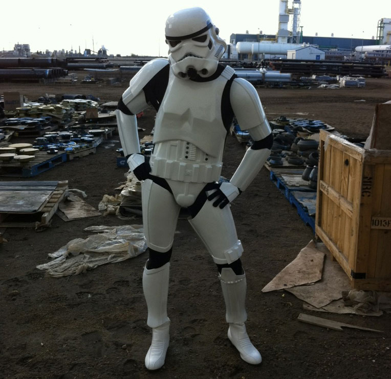 Jedi-Robe.com - Customer Review Brad Armor Stormtrooper costume