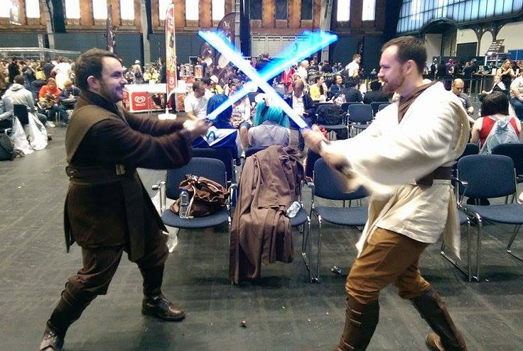 Shaun Kenobi at Manchester comic con