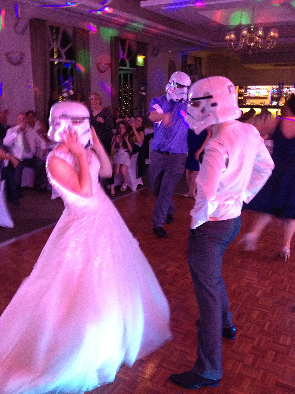 JediRobeAmerica.com Star Wars Shop Stormtrooper Mask Wedding Review