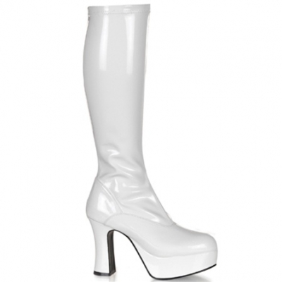 STAR WARS COSTUMES: : Star Wars Ladies Boots - White Knee High Boots ...