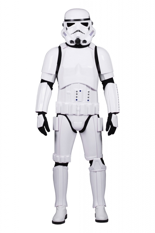 Deluxe Stormtrooper Star Wars robe fantaisie homme Storm Trooper Adultes Costume-Neuf 