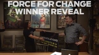 Star Wars: Force For Change Winner Reveal