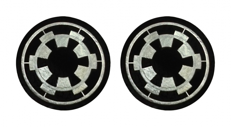 Star Wars Iron-On Imperial Patches - Set of 2