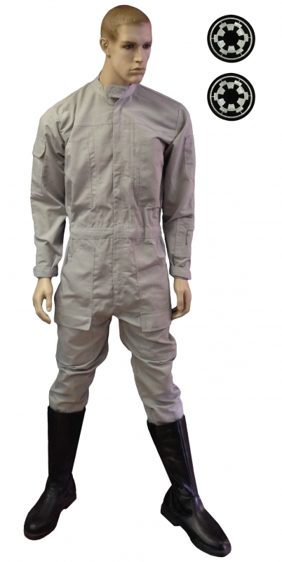521638039.jpg Star Wars Imperial Driver Flight Suit with Imperial Cog Patches
