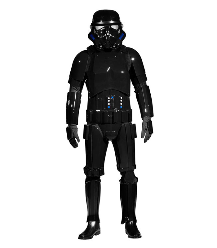Shadowtrooper Costume Armor – Fully Strapped with Soft Parts – Ready to Wear