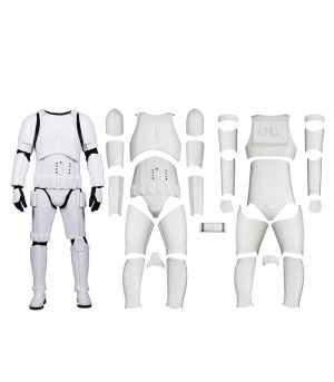 Star Wars Stormtrooper Armor Costume – Fully Strapped – Ready to Wear – No Helmet - No Accessories