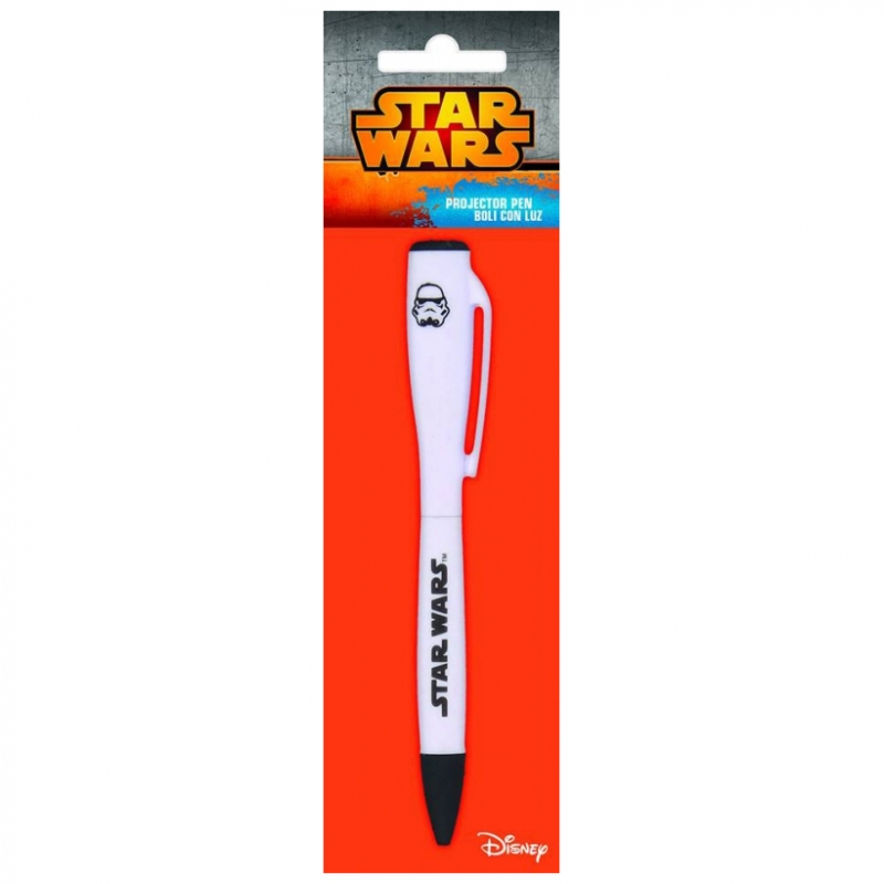 Star Wars GIFTS AND GAMES - Star Wars Pen with Light Projector Stormtrooper