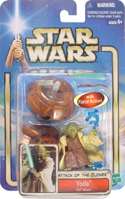 1134242285.jpg Star Wars Action Figures - Yoda Jedi Master - Attack of the Clones - Saga Collection