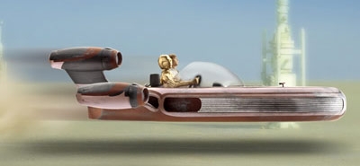 1142638361.jpg Star Wars Models - Revell Easykits Vehicles - Landspeeder