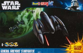 Star Wars Models - Revell Easykits Vehicles - General Grievous Starfighter (Clone Wars)
