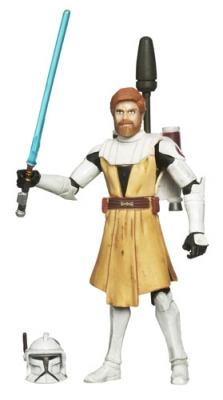 1316860336.jpg Star Wars Action Figure - Clone Wars 2009 - Obi-Wan Kenobi with Firing Backpack