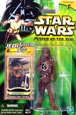 1318275560.jpg Star Wars Action Figures - Chewbacca Millennium Falcon Mechanic - Power of the Jedi