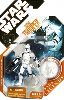 1326062758.jpg Star Wars Action Figure - Clone Trooper Attack of the Clones - Saga Legends - 30th Anniversary