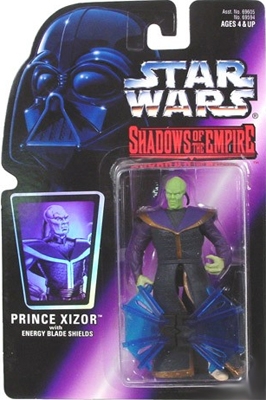 140606029.jpg Star Wars Action Figure - Prince Xizor with Energy Blade Shields - Shadows of the Empire