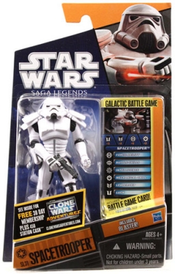 Star Wars Action Figure - Saga Legends 2011 - Spacetrooper