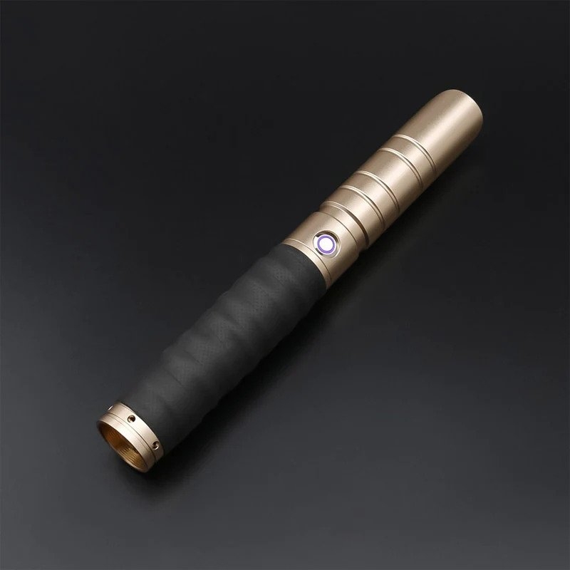 1436031946.jpg Star Wars Lightsaber - Padawan Collection - Multi Colored Baselit RGB - Rose Gold Hilt