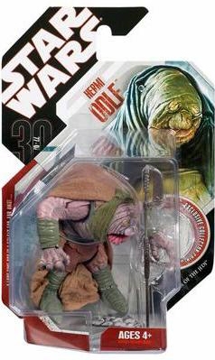 1457552201.jpg Star Wars Action Figure - Hermi Odle with Exclusive Collector Coin - 30th Anniversary