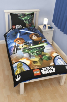 1465606514.jpg Star Wars BEDDING - Lego Star Wars Galaxy - Single Rotary Duvet Set