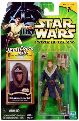 Star Wars Action Figures - Obi-Wan Kenobi Cold Weather Gear - Power of the Jedi