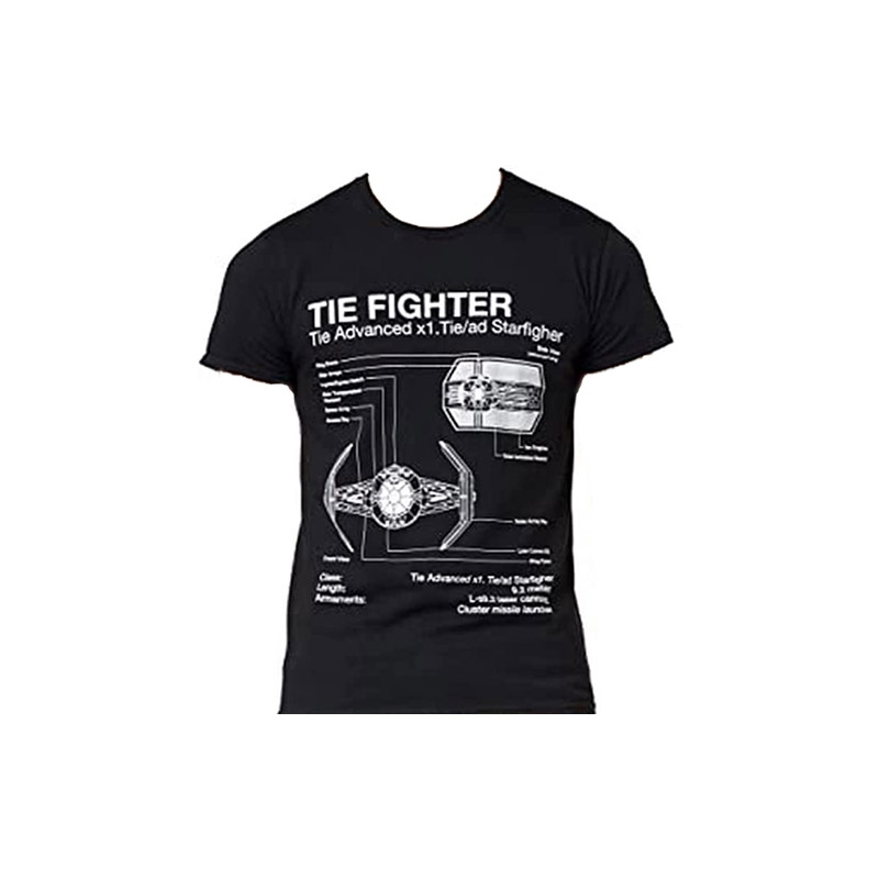 Star Wars Shirts - Tie Fighter Blueprint