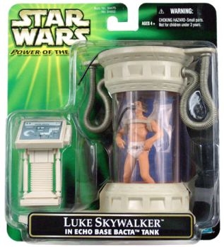 Star Wars Deluxe Figures - Luke Skywalker in Echo Base Bacta Tank - Power of the Jedi