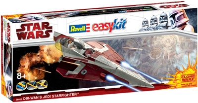 Star Wars Models - Revell Easykits Vehicles - Obi-Wan Jedi Starfighter (Clone Wars)