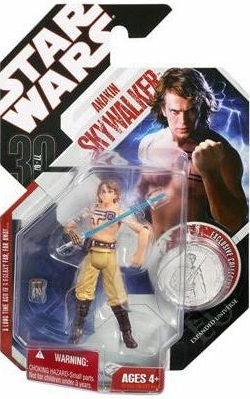 1579668379.jpg Star Wars Action Figure - Anakin Skywalker with Tattoos Exclusive Collector Coin - 30th Anniversary